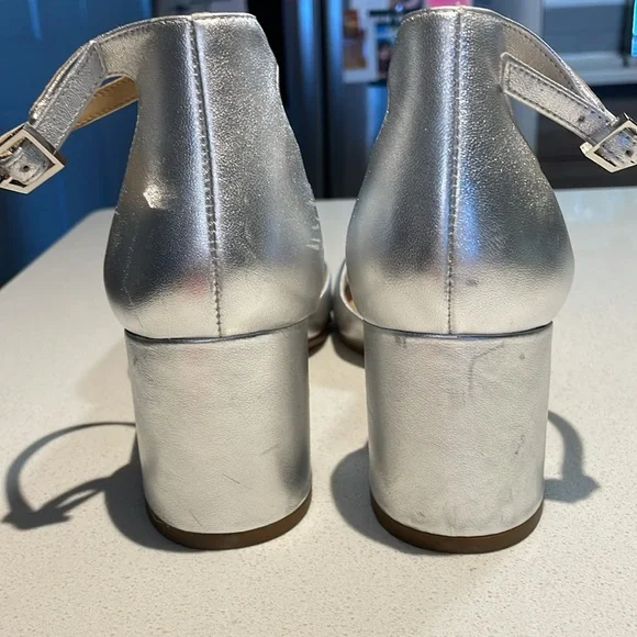 Sam Edelman silver heeled sandals - Picture 4 of 6